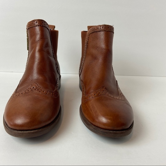 Tommy Hilfiger Twodettan Brown Ankle Booties 9.5 - Picture 3 of 10